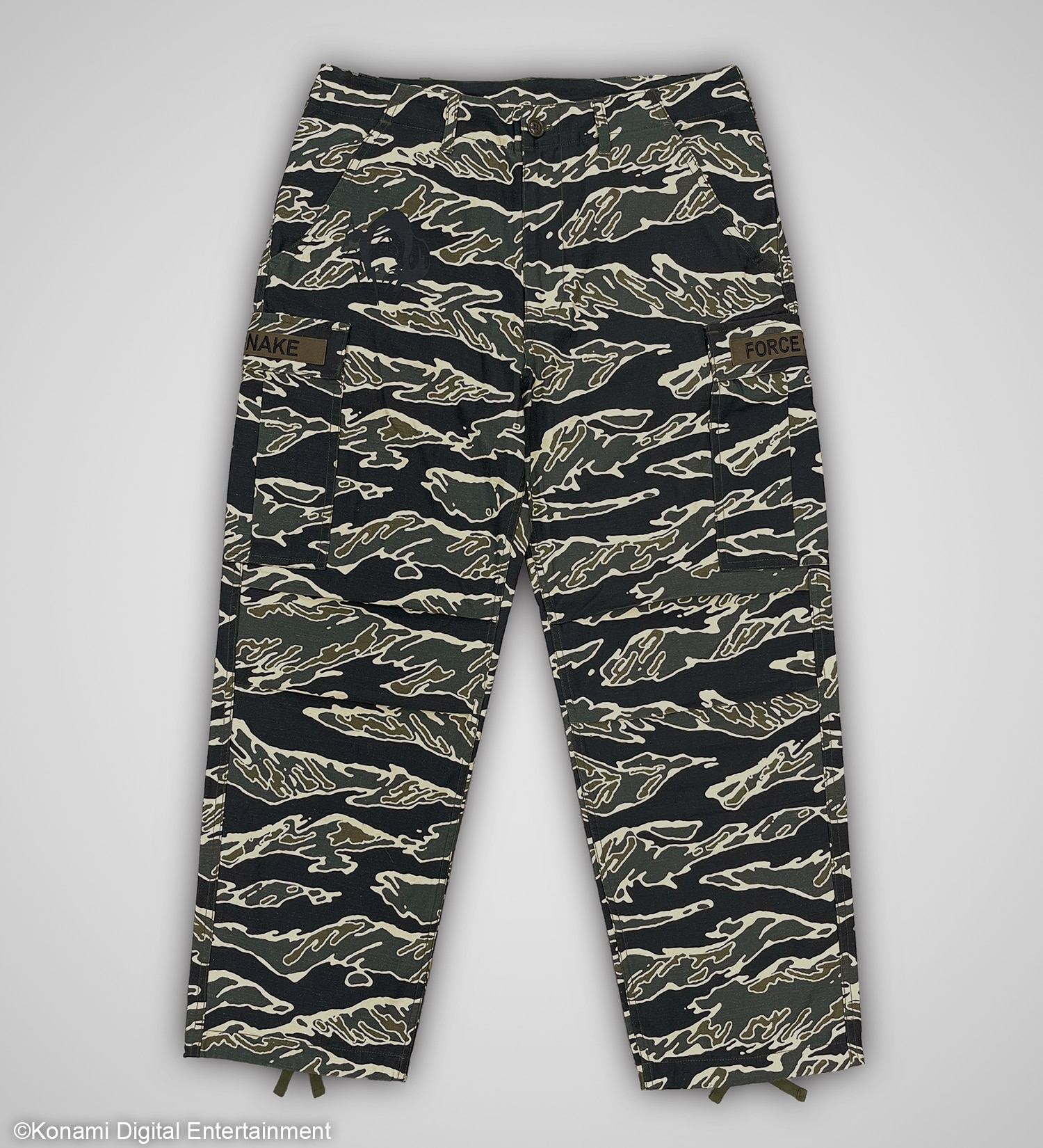 【METAL GEAR SOLID Δ × EDWIN】TIGER STRIPE CARGO PANTS