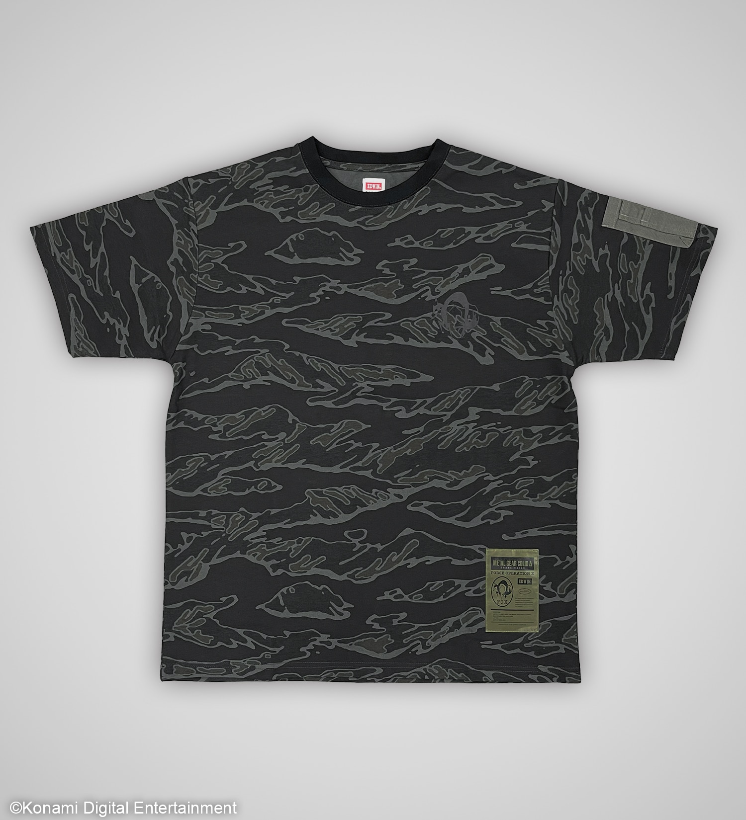 【METAL GEAR SOLID Δ × EDWIN】TIGER STRIPE T SHIRTS